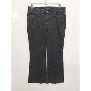 Women's White House Black Market Boot Cut Denim Jeans size 6s Bling